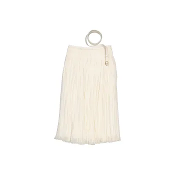 Chloe Casual Long Skirts Women's White