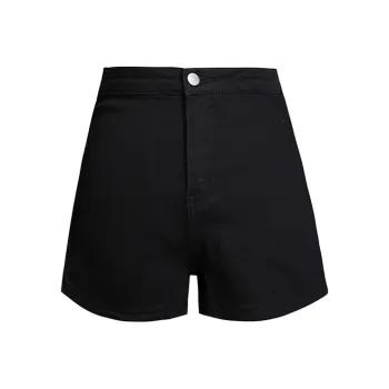 Wen Shan Denim Shorts Women's