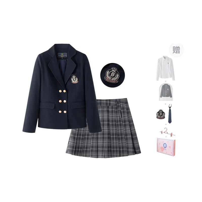 Tokyo Season Two Piece Skirt Sets Women's-2