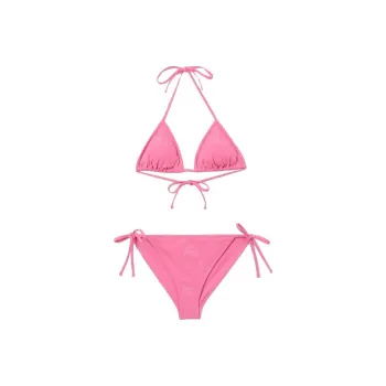 Burberry EKD Printed Tie Fastened Two Piece Bikini