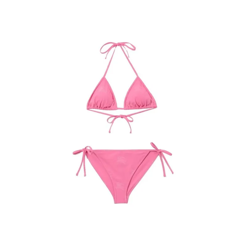 Burberry EKD Printed Tie Fastened Two Piece Bikini-0