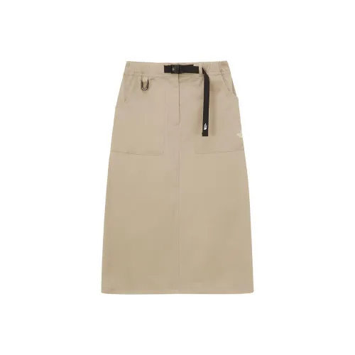 THE NORTH FACE Casual Long Skirts Women's Light Beige