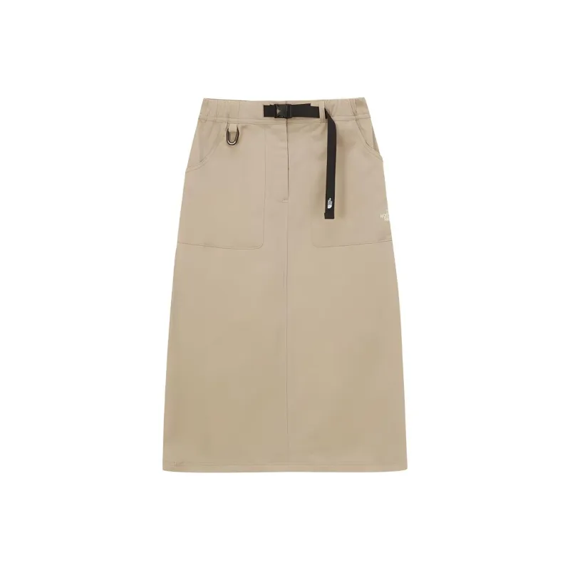 THE NORTH FACE Casual Long Skirt Women's Light Beige-0