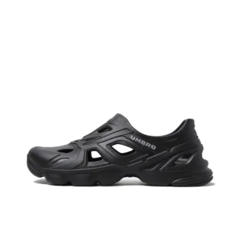 Umbro LIGHT SHELL Clogs Unisex Black