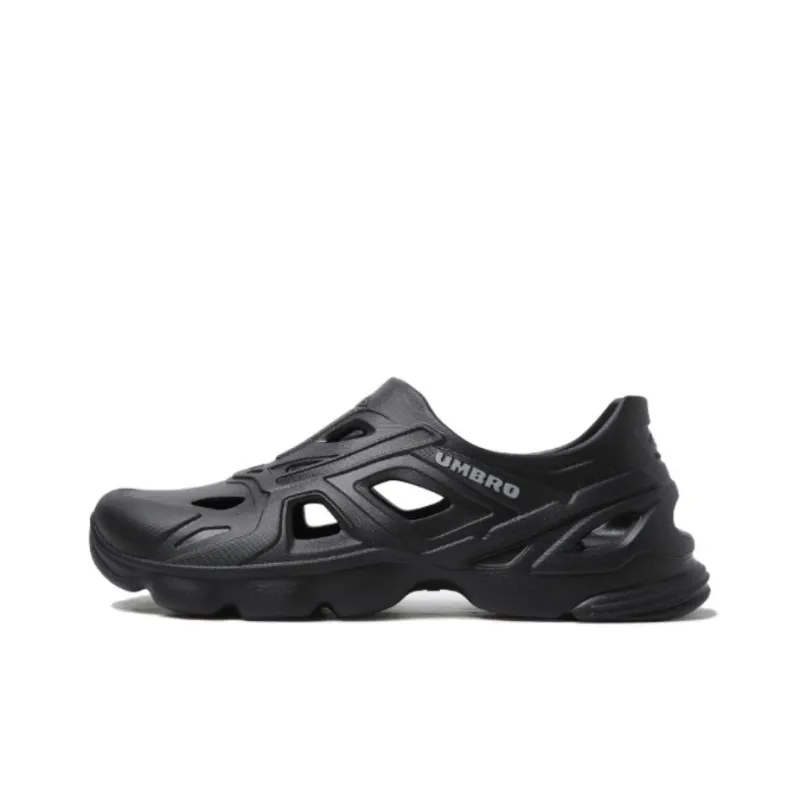 Umbro LIGHT SHELL Clogs Unisex Black-0