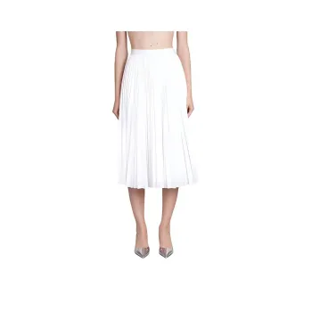 THEORY Pleated Midi Skirt