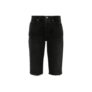 FRAME Raw cut Denim Shorts