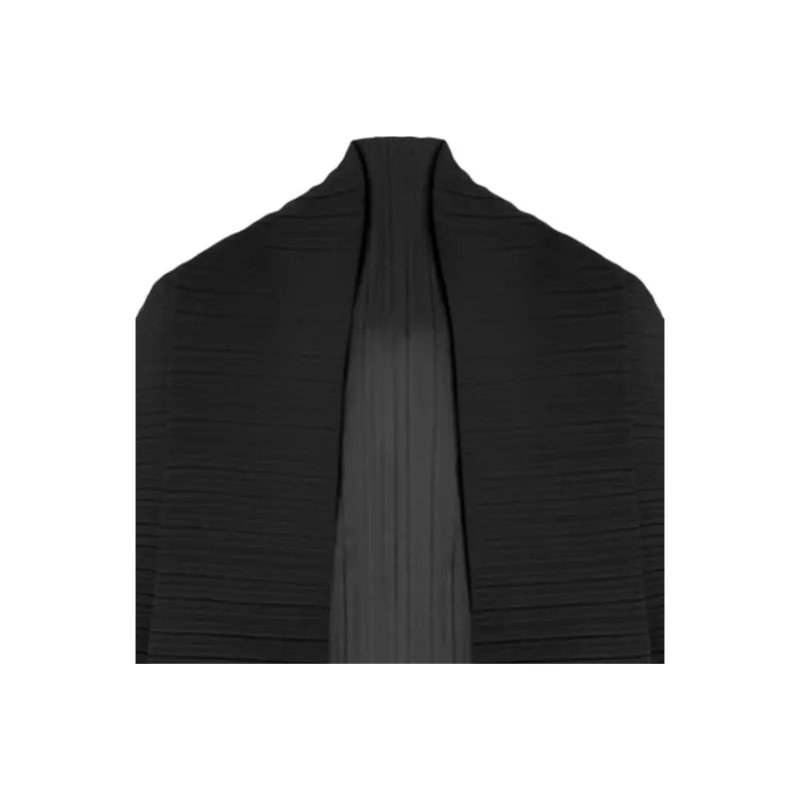 MaxMara Vesuvio Pleated Open Front Shrug-1