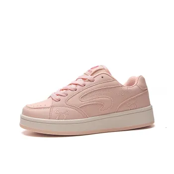 STUR YSN Wear resistant And Lightweight Low Top Skateboard Shoes Women's Pastel Pink