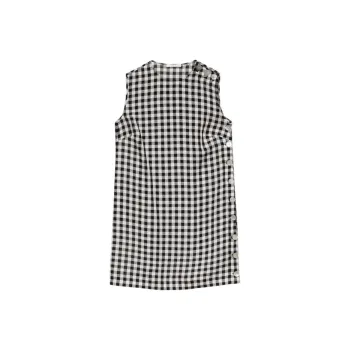 DOEN CORALIE DRESS Sleeveless Dress Women's Plaid