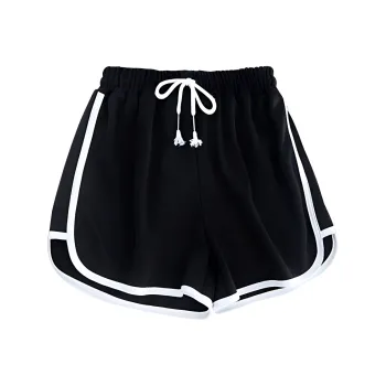 Vine Color Casual Shorts Women's