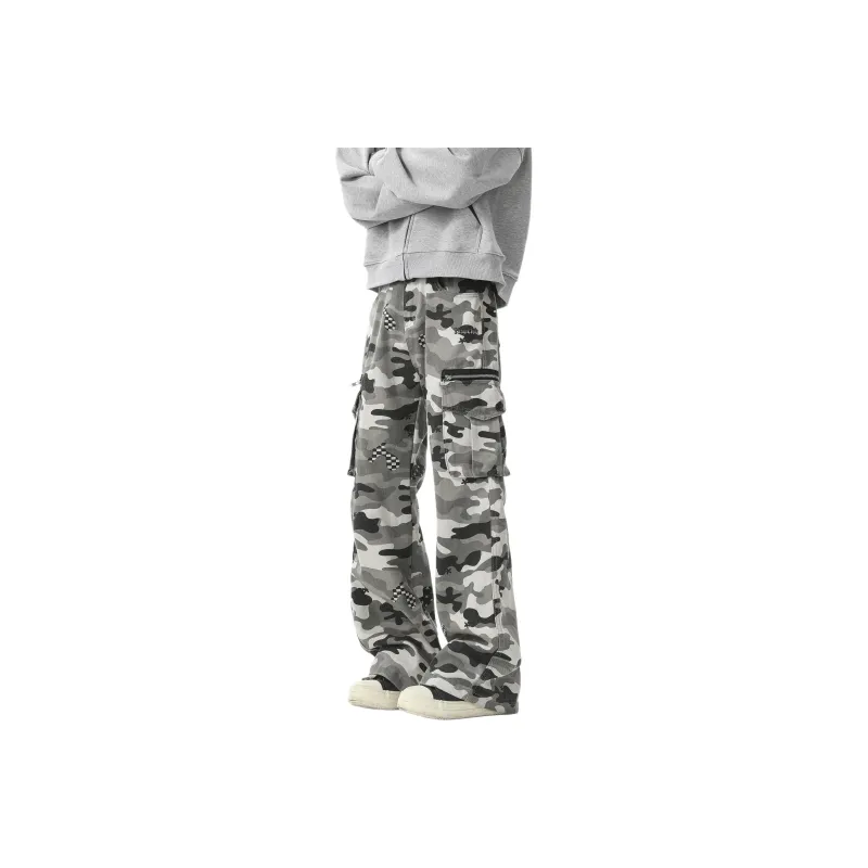 TBSM Cargo Pants Unisex Snow Camouflage-6