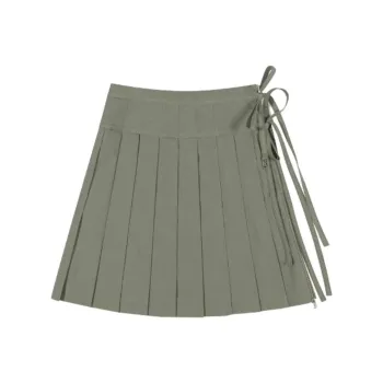 LOW CLASSIC Casual Short Skirts Women's Green