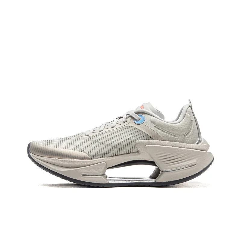 LiNing Shadow 3 ESSENTIAL Cushioning Support Rebound Low Top Running Shoes Men's White Black-0