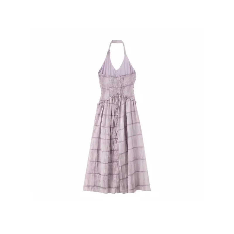 YGPRW Sleeveless Dresses Women's Purple-1