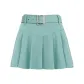 Aqua Blue Short Skirt