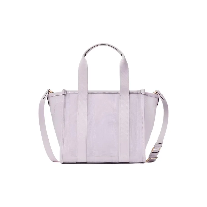 Kate Spade Mesh Fabric Tote Bag, Shopping Bag, Shoulder Bag, Crossbody Bag, Handbag Trumpets Women's Purple-2