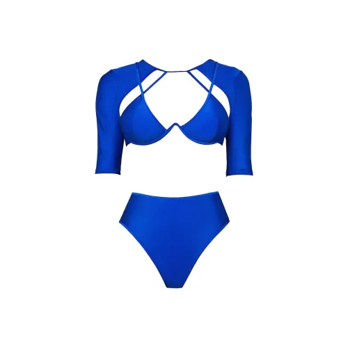 Victoria's Secret BFYNE Bora Swim Top / Blue Bikini Women's Blue