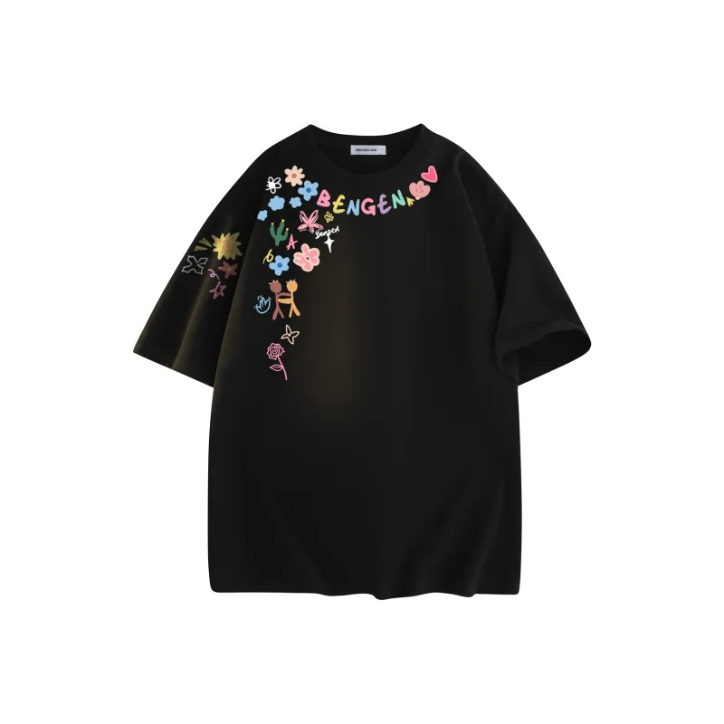 BENGEN T Shirts Unisex-0