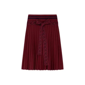 DKNY Casual Short Skirts Women's Dark Red