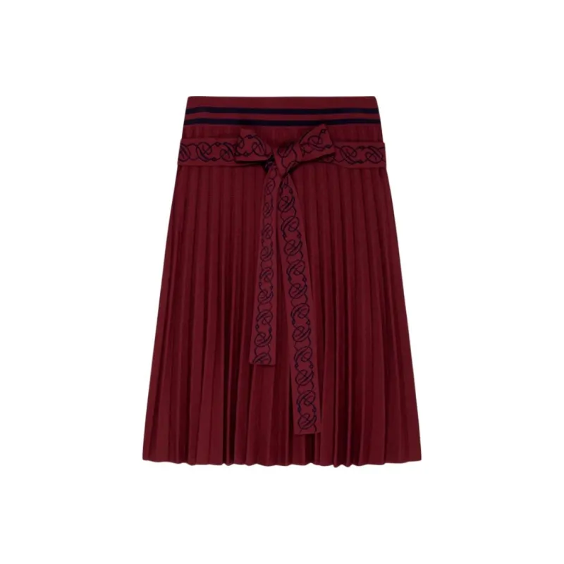 DKNY Casual Short Skirts Women's Dark Red-0