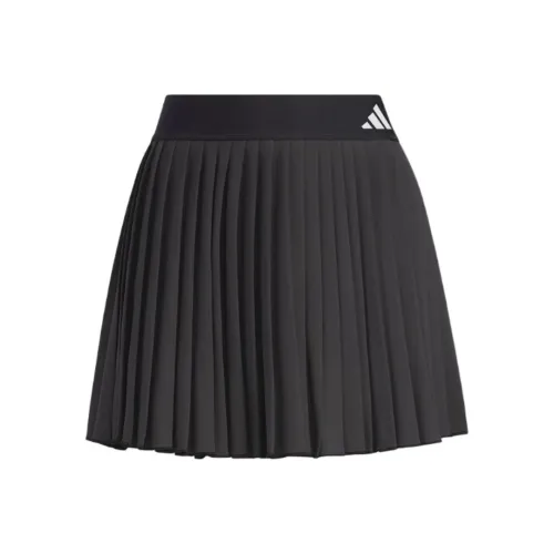 Adidas SS25 Casual Short Skirts Women's Black