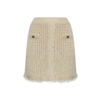 TWINSET MILANO Casual Short Skirts Women's Beige