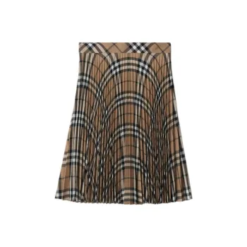 Burberry Casual Long Skirt Women's Beechwood Color