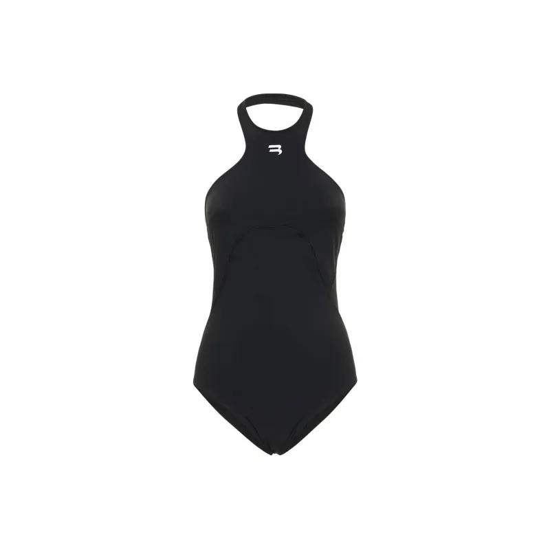 Balenciaga One-Piece Swimsuit Regular Fit Women's Black-0