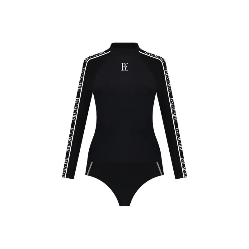 BALNEAIRE Little Black Dress Two Piece Swimsuits Women's Black-0