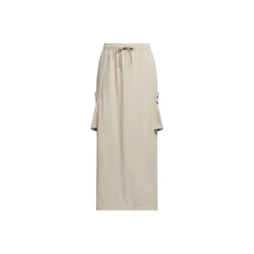 Adidas Originals Chinese V Day Casual Long Skirts Women's Light Umber