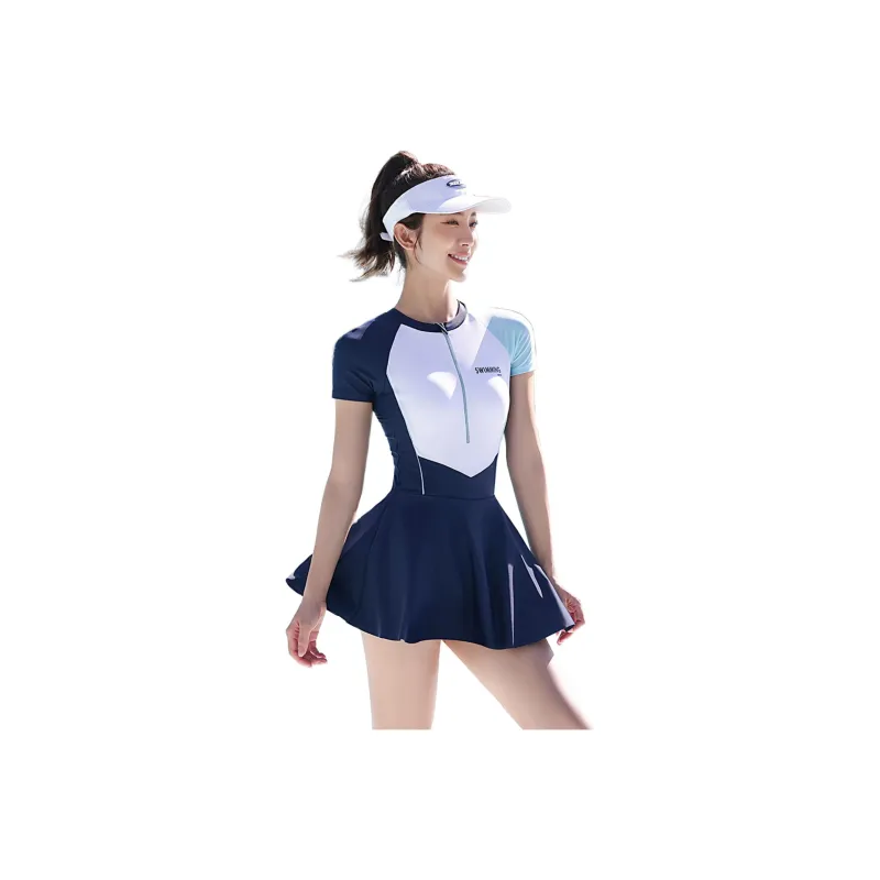 Youyou Swim Dresses & Skirts Women's Moonlight Blue-1