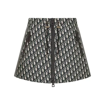 DIOR FW24 Casual Short Skirts Women's Blue