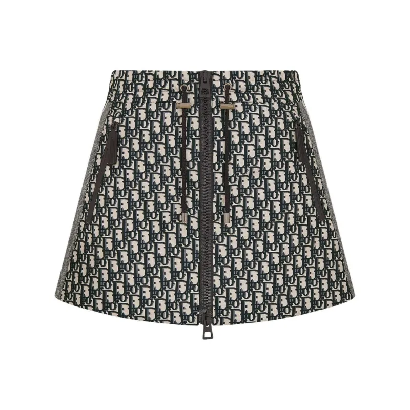 DIOR FW24 Casual Short Skirts Women's Blue-0