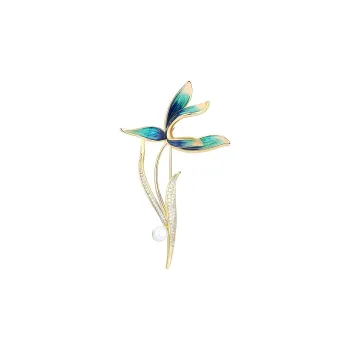 PUENTE Eco Friendly Copper Alloy Brooches Women's