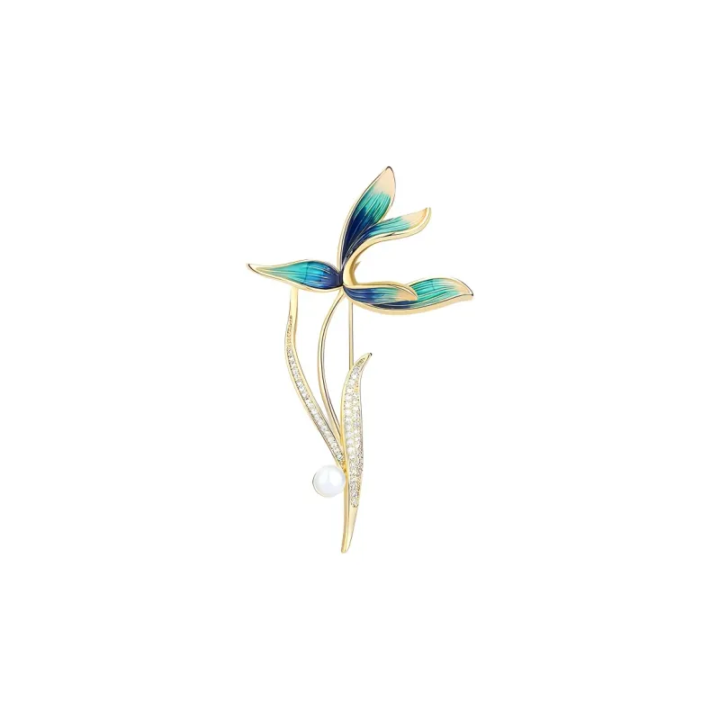 PUENTE Eco Friendly Copper Alloy Brooches Women's-0