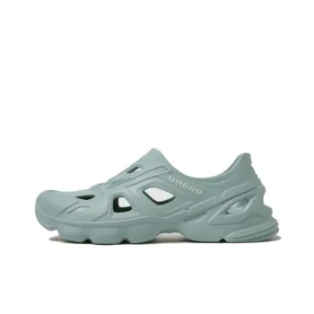 Umbro LIGHT SHELL Clogs Unisex Green Blue