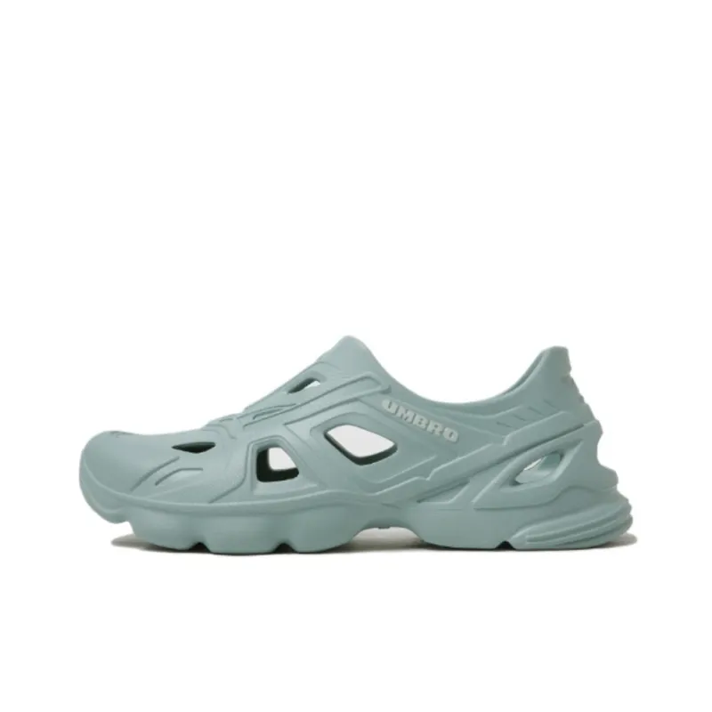 Umbro LIGHT SHELL Clogs Unisex Green Blue-0