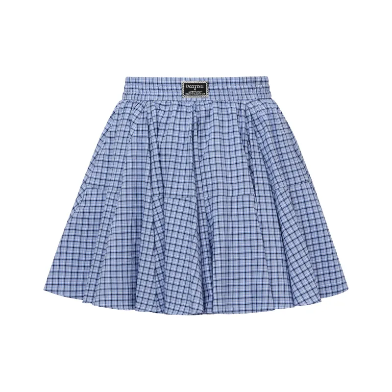 D'zzit Casual Short Skirts Women's Dark Blue-0