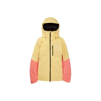 BURTON AK 23-24 Winter Season UPSHIFT GORETEX 2L Ski Tops Women's Yellow