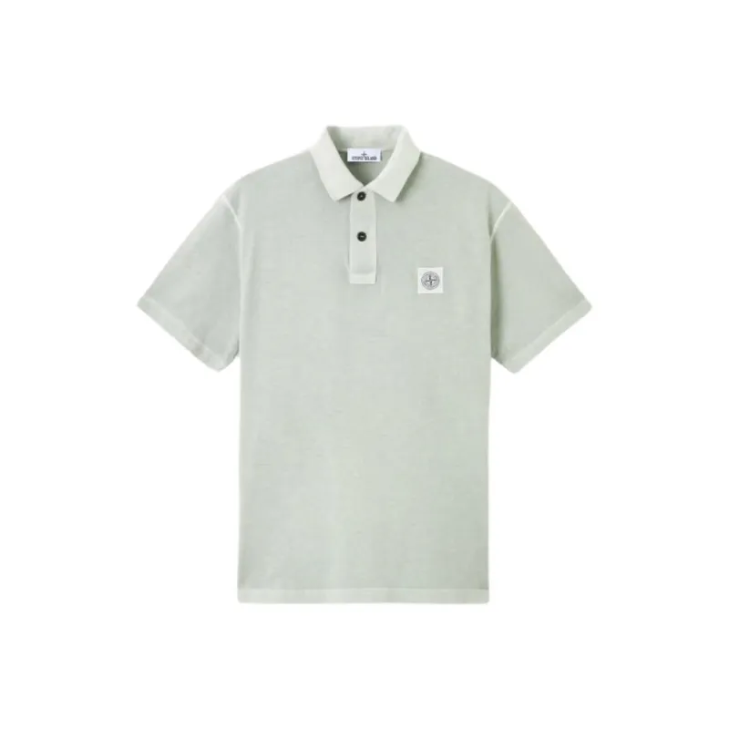 STONE ISLAND Compass patch Polo Shirt-0