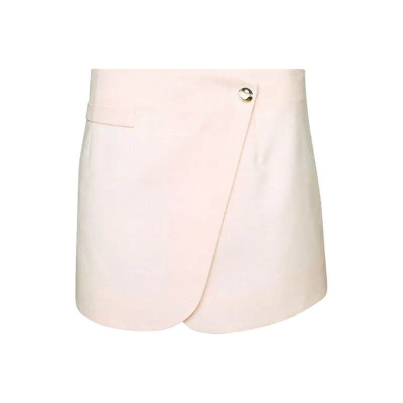 COPERNI Tailored Mini Skirt 'Pink/White'-0