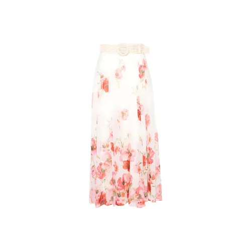 Zimmermann Lightburst Floral Printed Maxi Skirt
