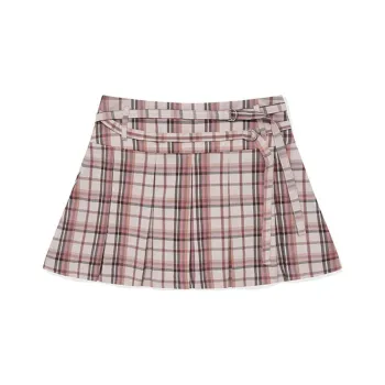 Kirsh FW24 Casual Short Skirts Women's Pink