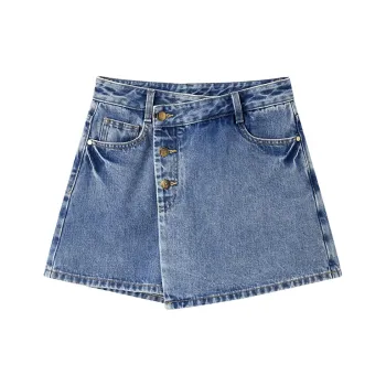 PEACEBIRD Denim Shorts Women's