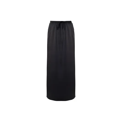 VIKTORIACHAN Casual Long Skirts Women's Black