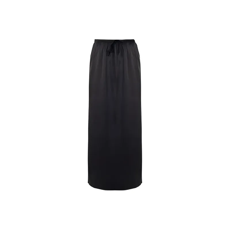 VIKTORIACHAN Casual Long Skirts Women's Black-0