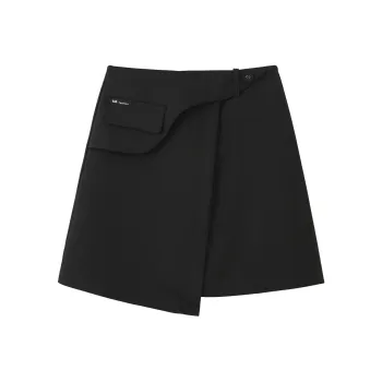0571 Family Casual Short Skirts Women's Black
