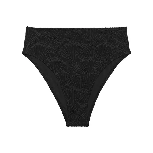 Victoria's Secret PINK HIGH-WAIST CHEEKY BIKINI BOTTOM / Swimming Shorts Women's Black