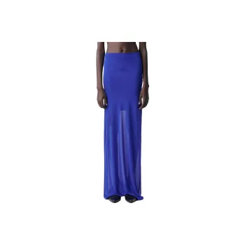 Ann Demeulemeester Tana Skirt Casual Long Skirts Women's Blue